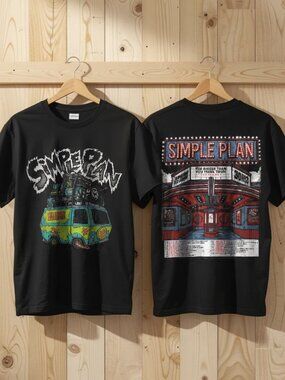Simple Plan The Bigger Than You Think Tour The Sequel 2026 T-Shirt